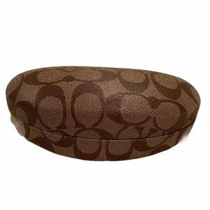 COACH MONOGRAMMED HARD SUNGLASSES CASE